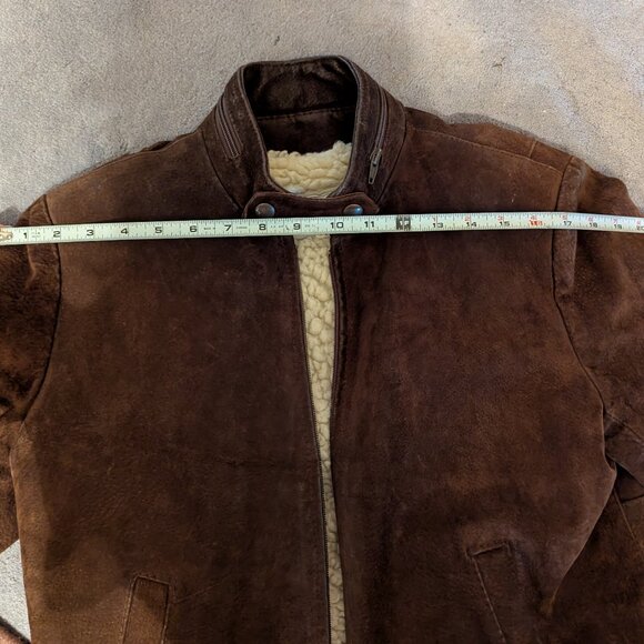 Vintage 1970s Sherpa Lined Bomber Jacket - Picture 8 of 9